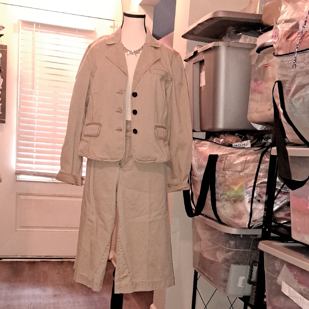 VINTAGE JEAN SUIT